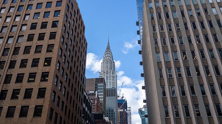 Telediario 1 - Abu Dhabi pone a la venta el emblemático edificio Chrysler