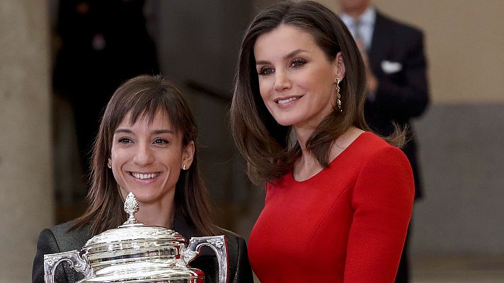 Telediario 1 - Sandra Sánchez, Nadal, Rahm y María Vicente reciben los Premios Nacionales del Deporte