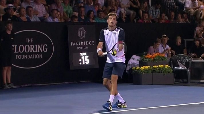 Tenis - ATP Auckland 1/4 Final: P. Carreño - J. Struff