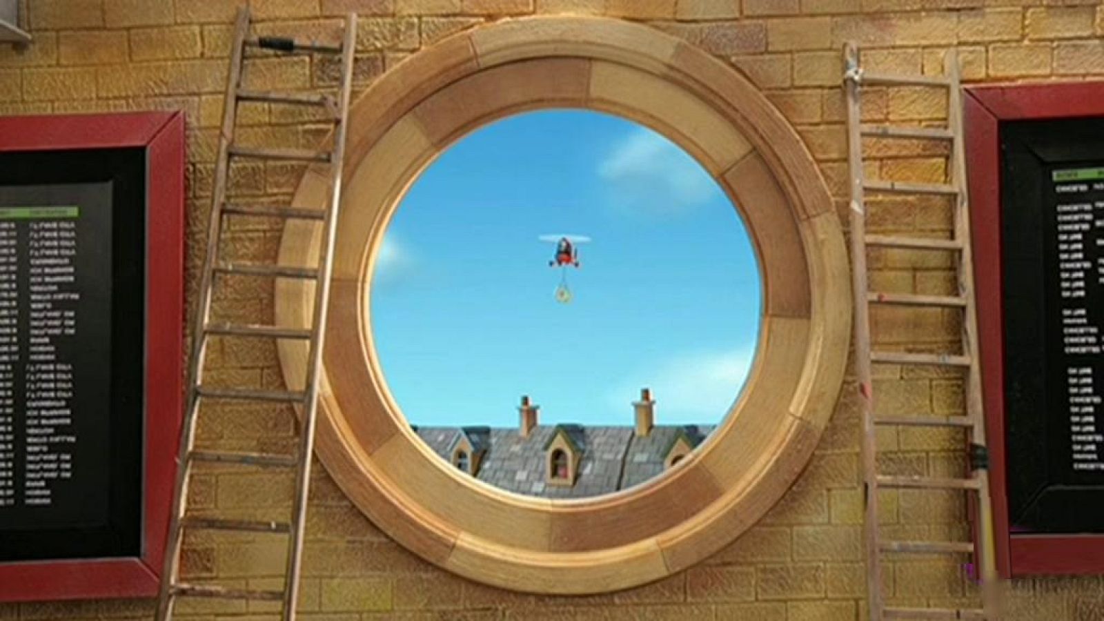 Pat el cartero y la ventana de la estación - Pat el cartero | Ver