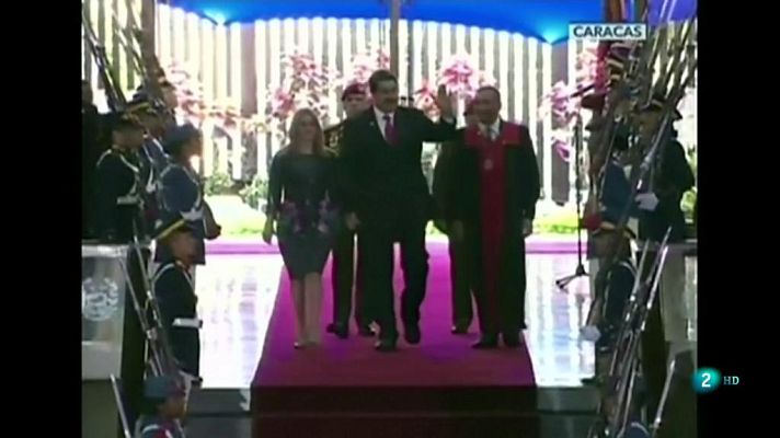 La 2 Noticias - Toma de posesión de Nicolás Maduro