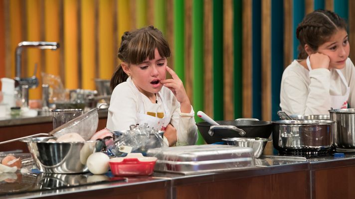 MasterChef Junior - Candela pierde el control del cocinado