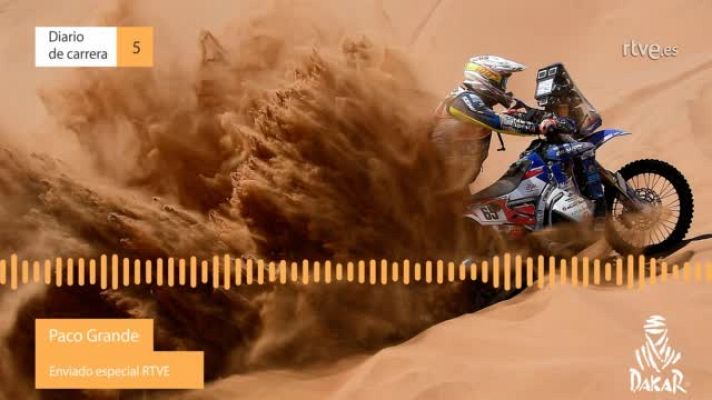 Dakar - Dakar 2019. Diario de Carrera. Etapa 5