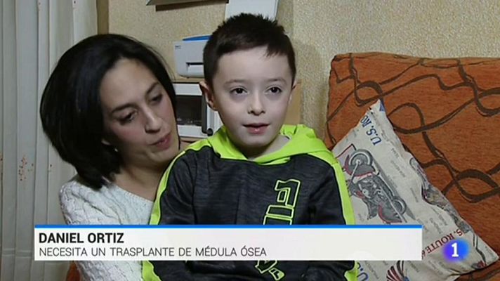 Telediario 1 - Se hace viral un vídeo donde animan a todos a ser donantes de médula ósea