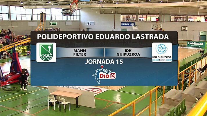 Baloncesto en RTVE - 15ª jornada: Mann Filter - IDK Gipuzcoa