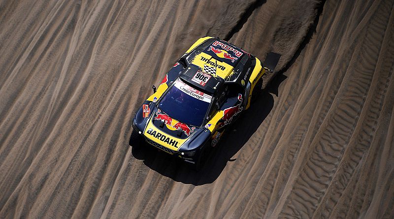 Loeb ha firmado un triplete y se ha apuntado la sexta etapa del Dakar 2019.