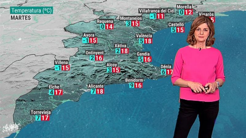 El tiempo en la Comunidad Valenciana - 14/01/19 - ver ahora