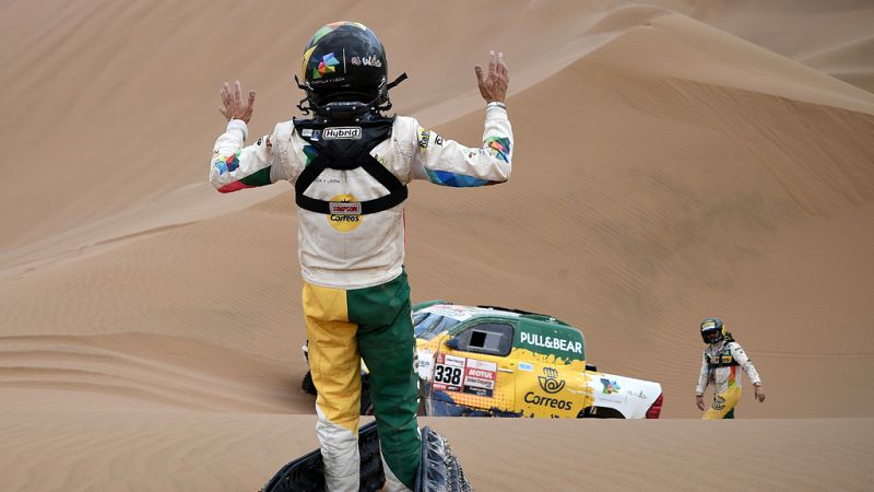 Dakar 2019 | Jesús Calleja cuenta cómo fue su accidente - Dakar | Ver