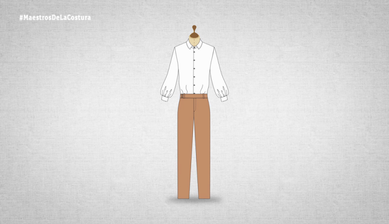 Maestros de la Costura Traje de bailar�n: patrones paso a paso | Ver