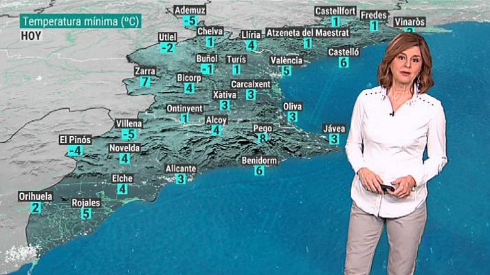 L'informatiu - Comunitat Valenciana - El tiempo en la Comunidad Valenciana - 15/01/19