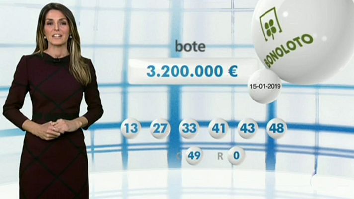 Loterías - Bonoloto + EuroMillones - 15/01/19