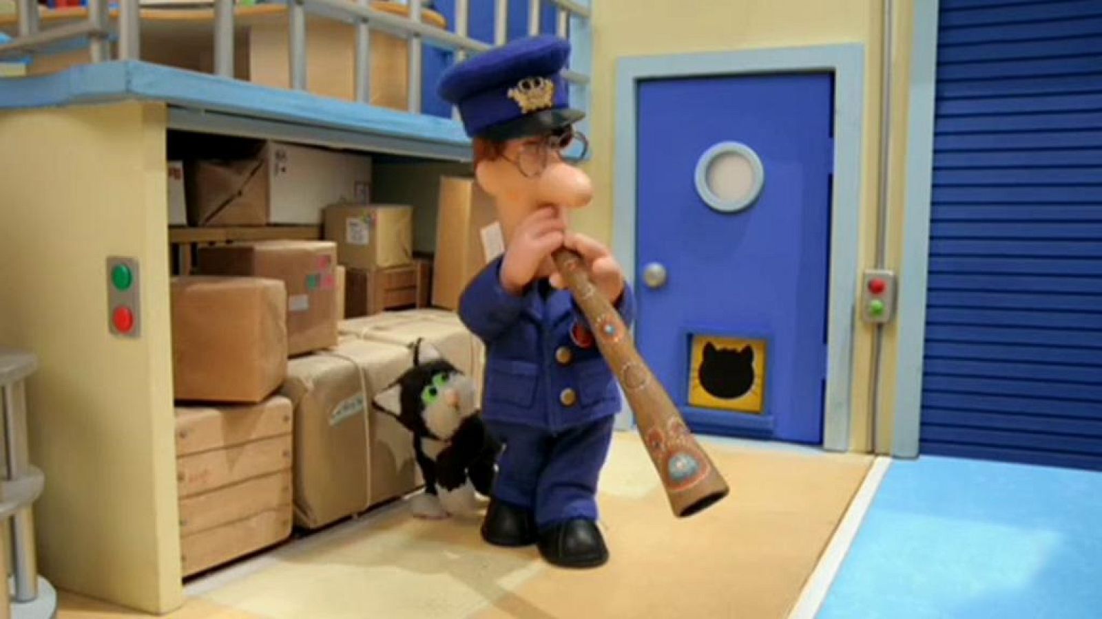 Pat el cartero y el didgeridoo - Pat el cartero | Ver