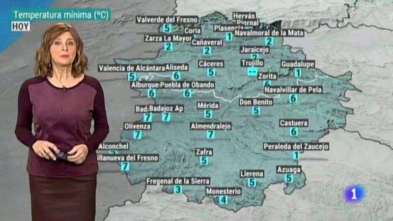 El tiempo en Extremadura - 17/01/19 | Ver