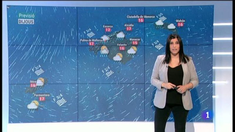 El temps a les Illes Balears - 17/01/19