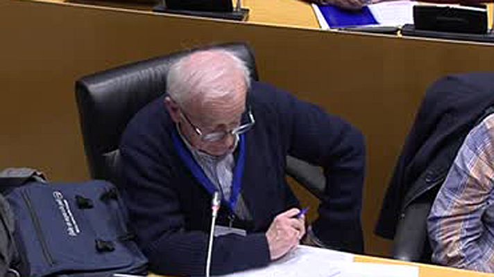 Telediario 1 - Una reforma constitucional en las pensiones