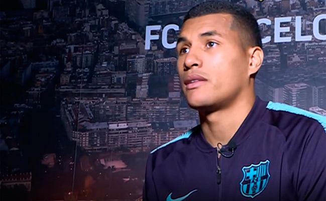 Telediario 1 - Jeison Murillo: "Seguir en el Barça depende de mí"