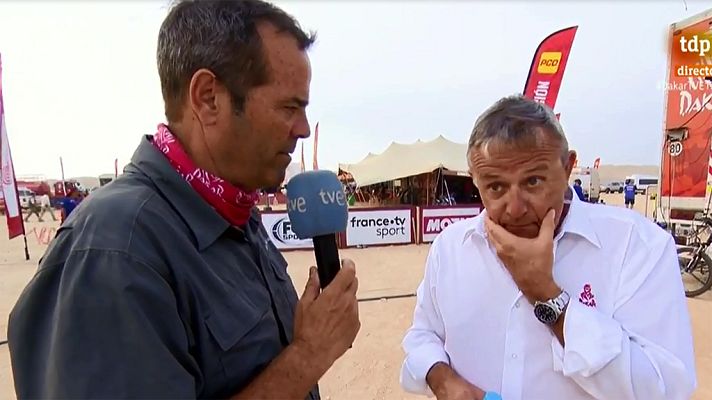 Dakar - Etienne Lavigne hace balance del Rally Dakar 2019 y mira al futuro