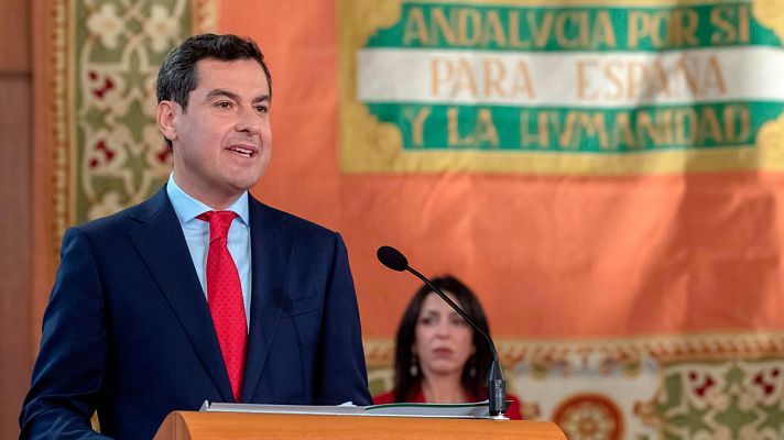 Informativo 24h - Juanma Moreno jura como presidente de la Junta de Andalucía
