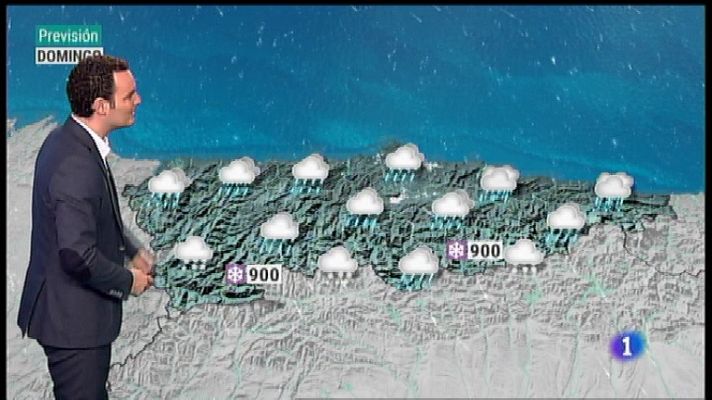 Panorama Regional - El tiempo en Asturias - 18/01/19