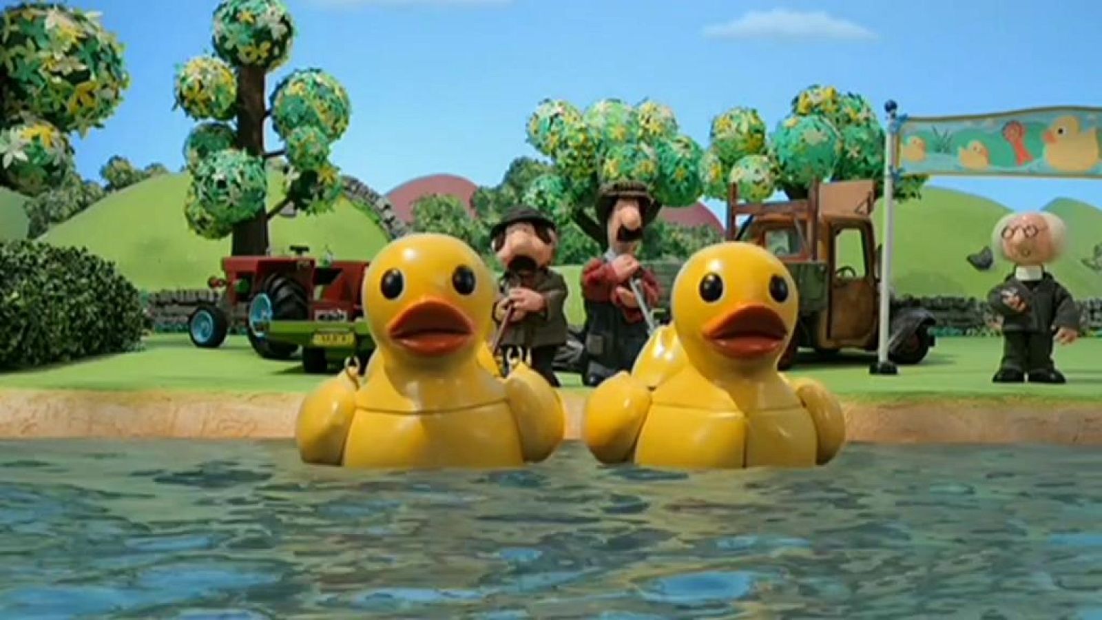 Pat el cartero y la carrera de patitos de goma - Pat el cartero | Ver