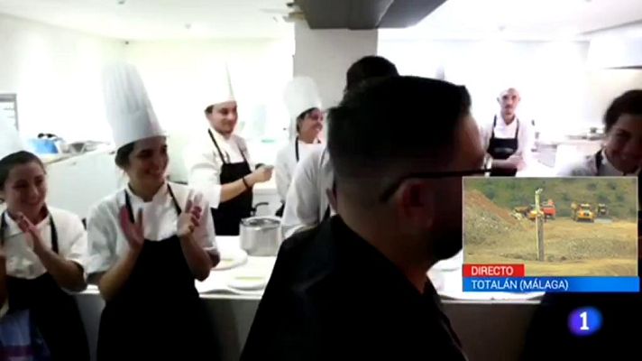 Telediario 1 - Dani García es el cocinero del año
