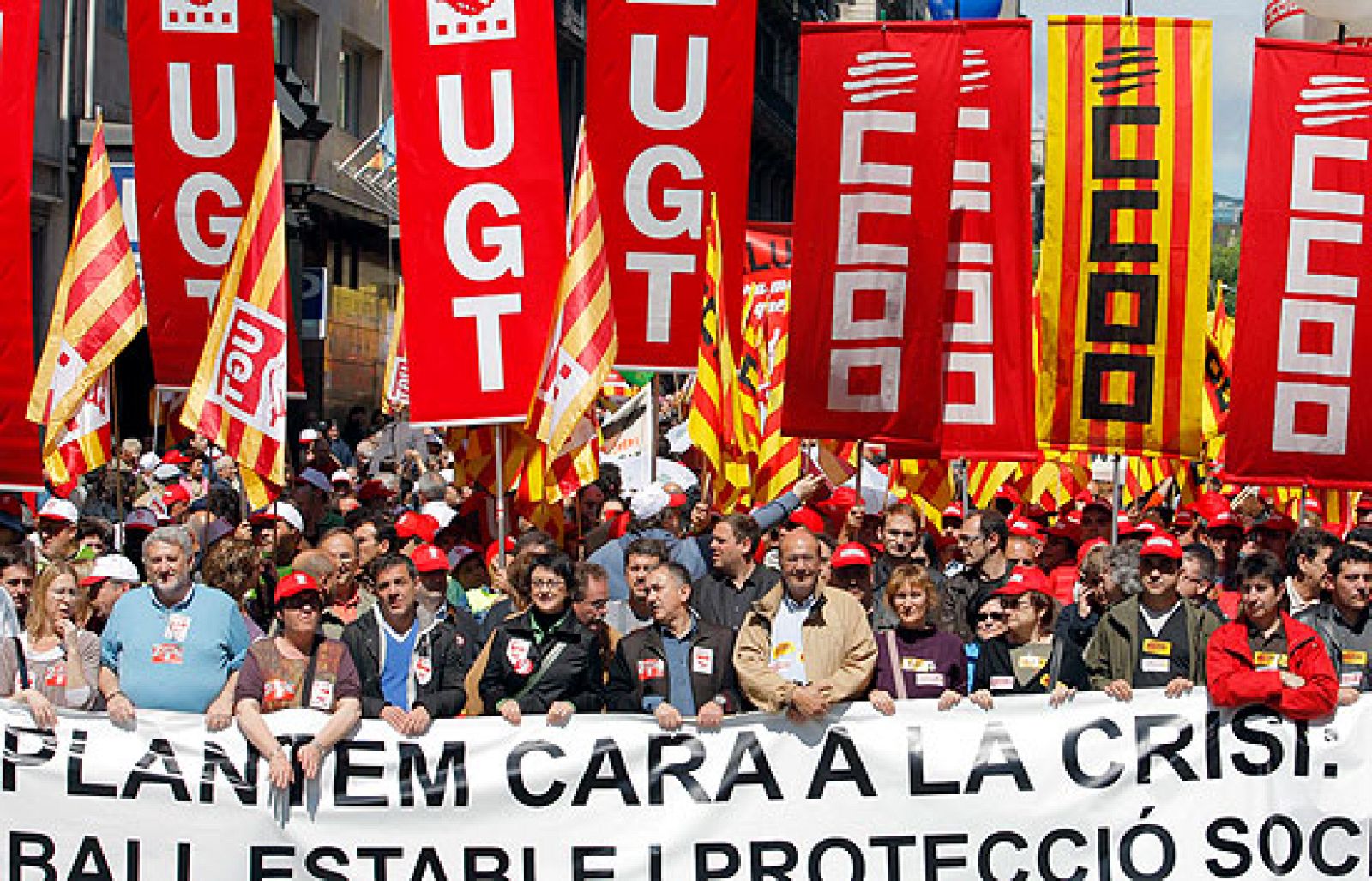 Las manifestaciones por el Día del Trabajo se han celebrado en toda España | Ver