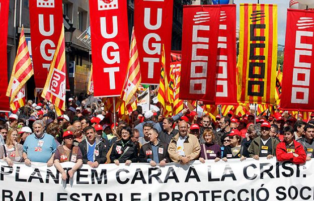  - España se manifiesta el 1 de Mayo