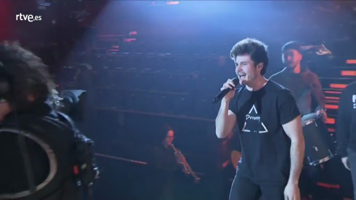 Eurovisión - Eurotemazo: Ensayo general de Miki cantando "La venda"