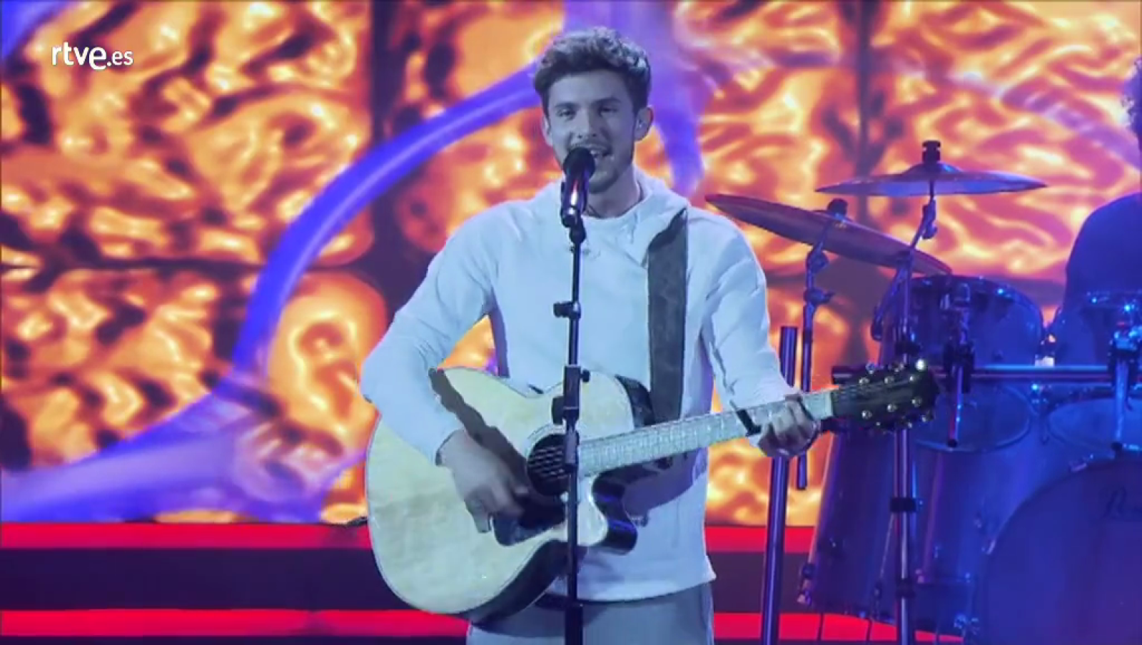 Eurovisión 2019 - Eurotemazo: Ensayo general de Carlos cantando "Se te nota"