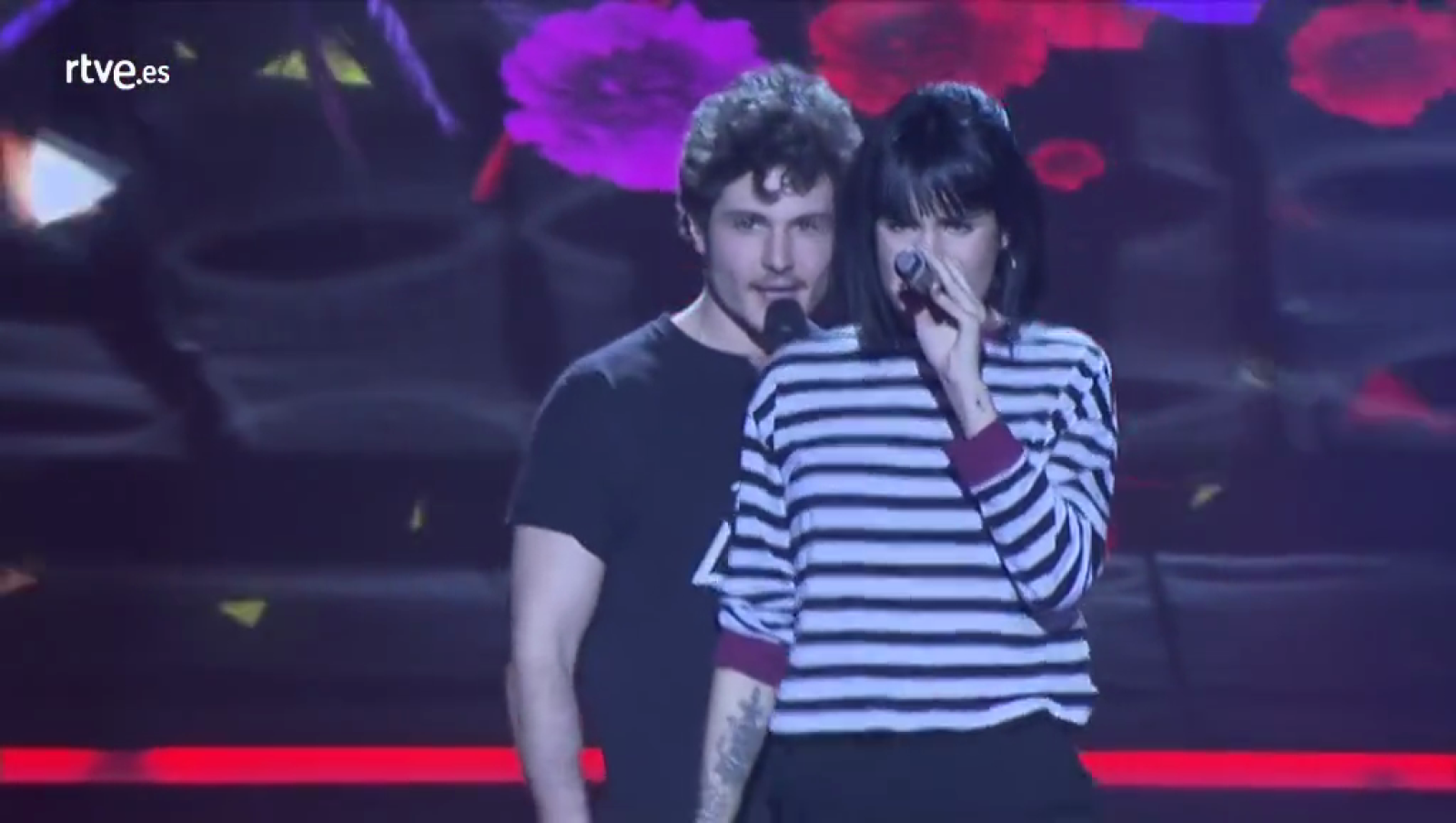 Eurovisión 2019 - Eurotemazo: Ensayo general de Miki y Natalia cantando "Nadie se salva"
