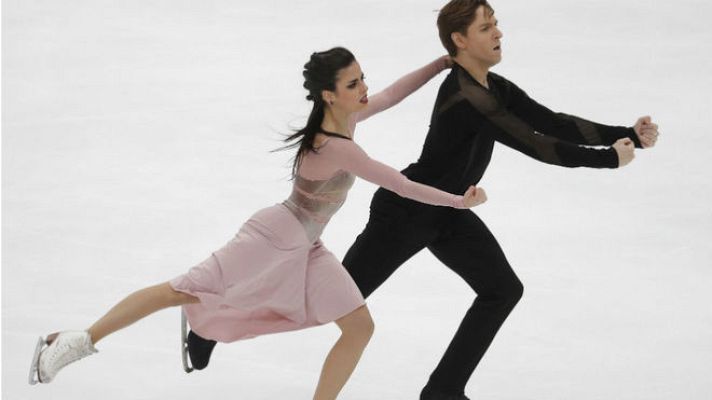 Telediario 1 - Sara Hurtado y Kirill Jalyavin, a reafirmarse como pareja en el Europeo de Patinaje