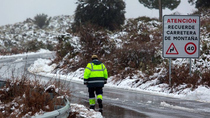 El tiempo - Nevadas débiles en zonas de montaña del norte peninsular