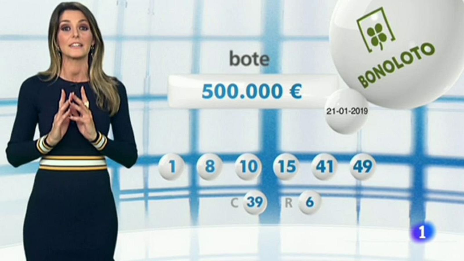 Bonoloto - 21/01/19 - ver ahora