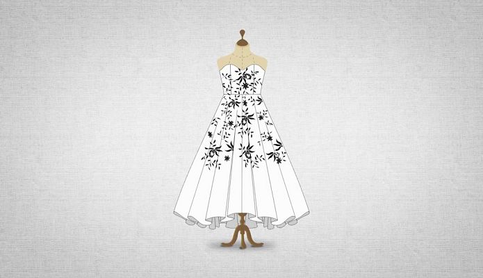 Maestros de la costura - Vestido Pedro Rodríguez patrones paso a paso