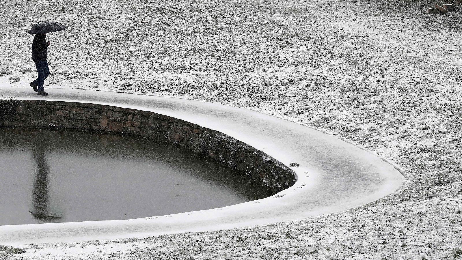 Precipitaciones y nevadas importantes en la mitad norte de la Península - ver ahora