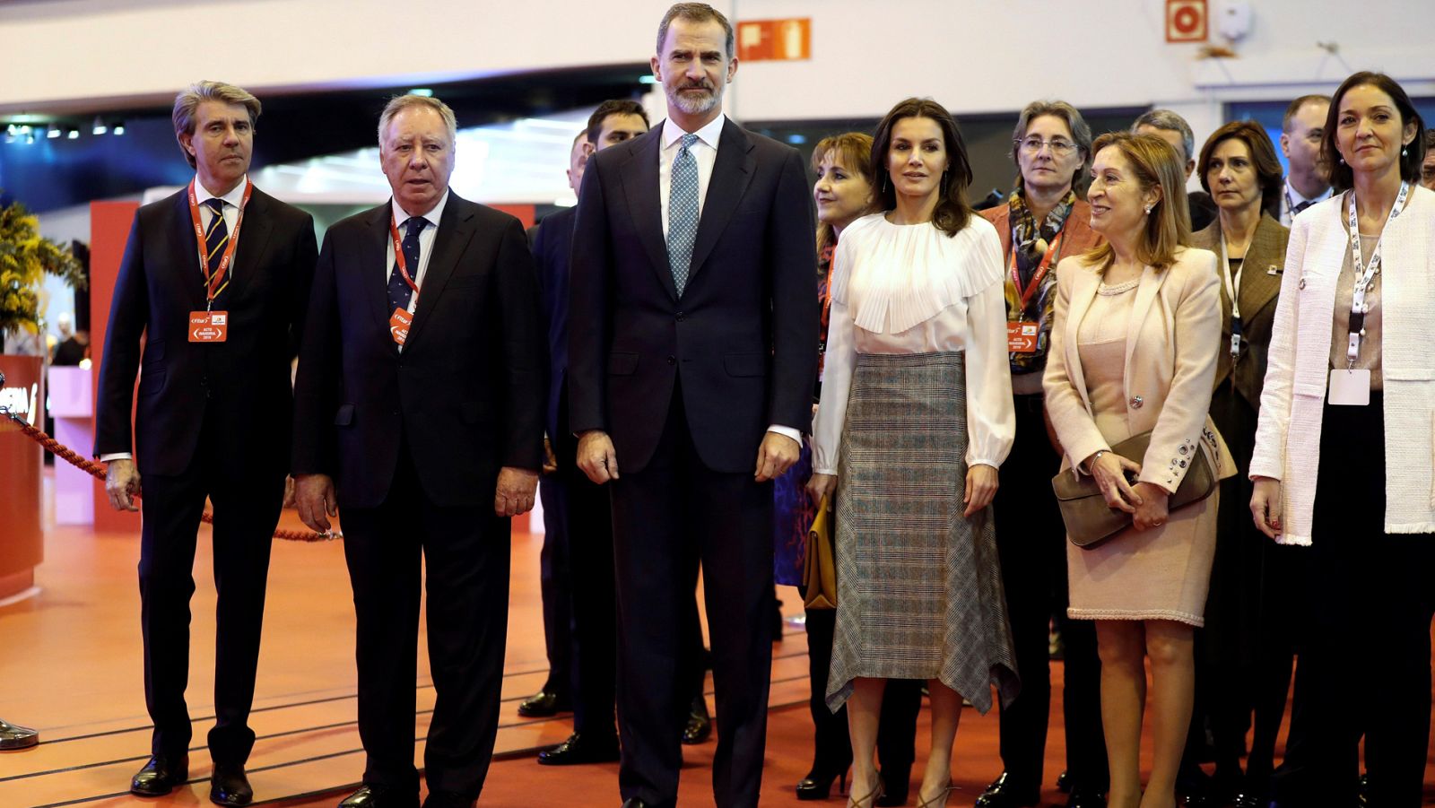 Los reyes llegan a Fitur donde se concentran los taxistas - Informativo 24h | Ver