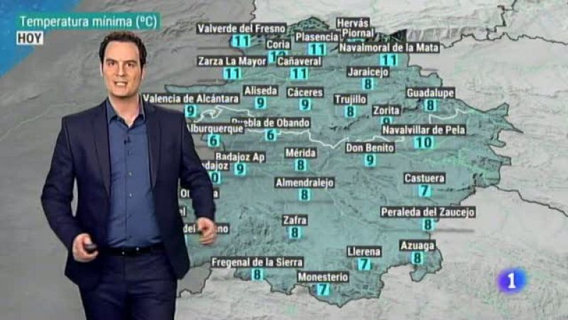 El Tiempo en Extremadura - 24/01/19 | Ver