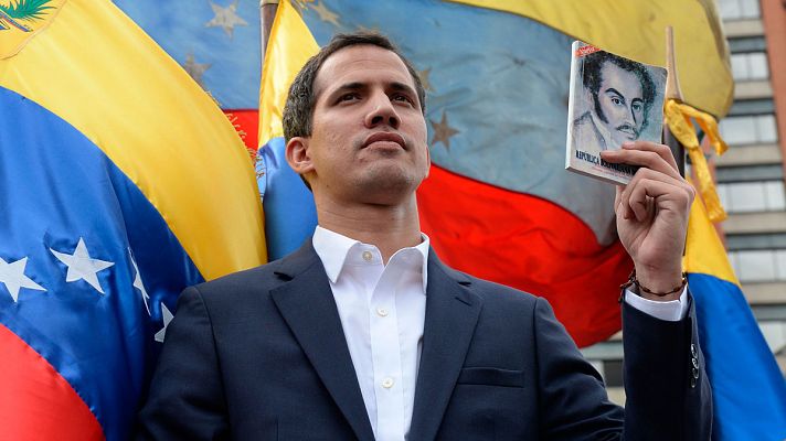 Telediario 1 - La oposición a Maduro resurge con Guaidó
