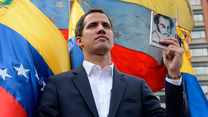 Telediario 1 - Guaidó dice que la amnistía para Maduro "está en la mesa"