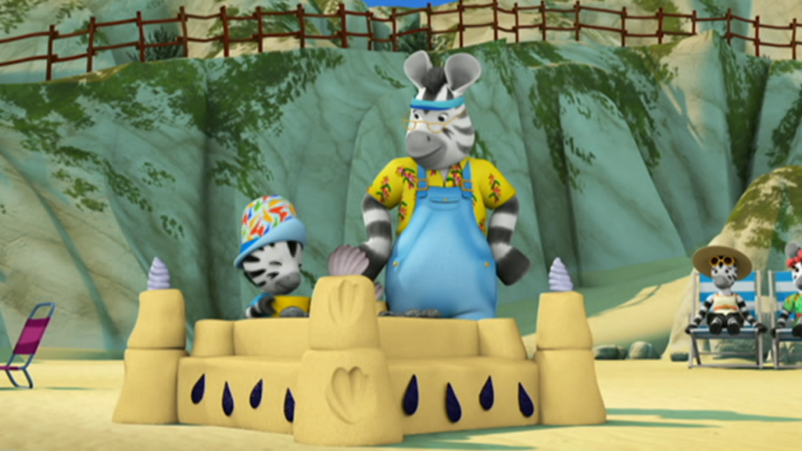 Zou y el concurso de castillos de arena - Zou | Ver