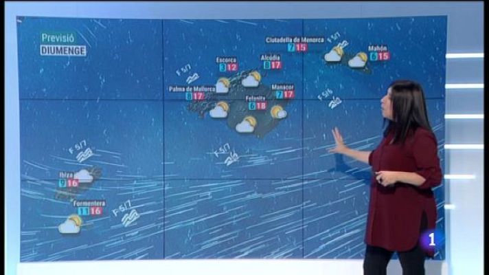 Informatiu Balear - El temps a les Illes Balears - 25/01/19