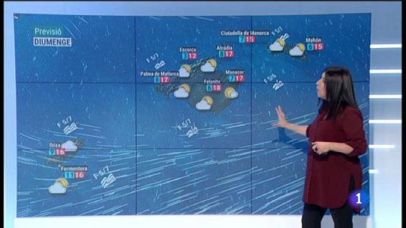 El temps a les Illes Balears - 25/01/19