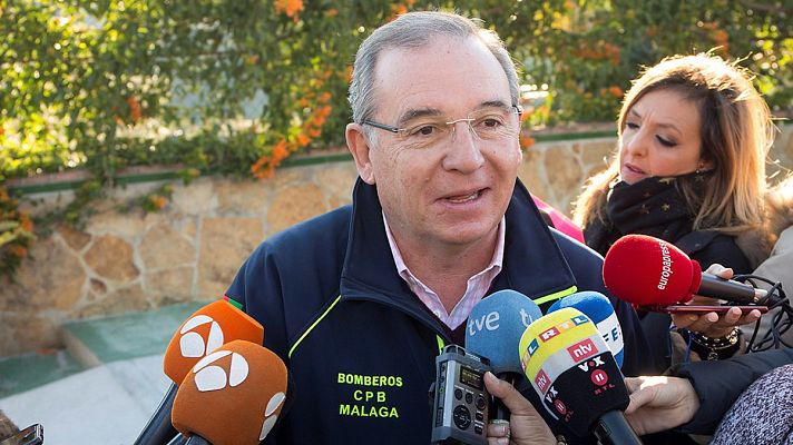 Informativo 24h - Declaraciones del presidente de Bomberos de Málaga