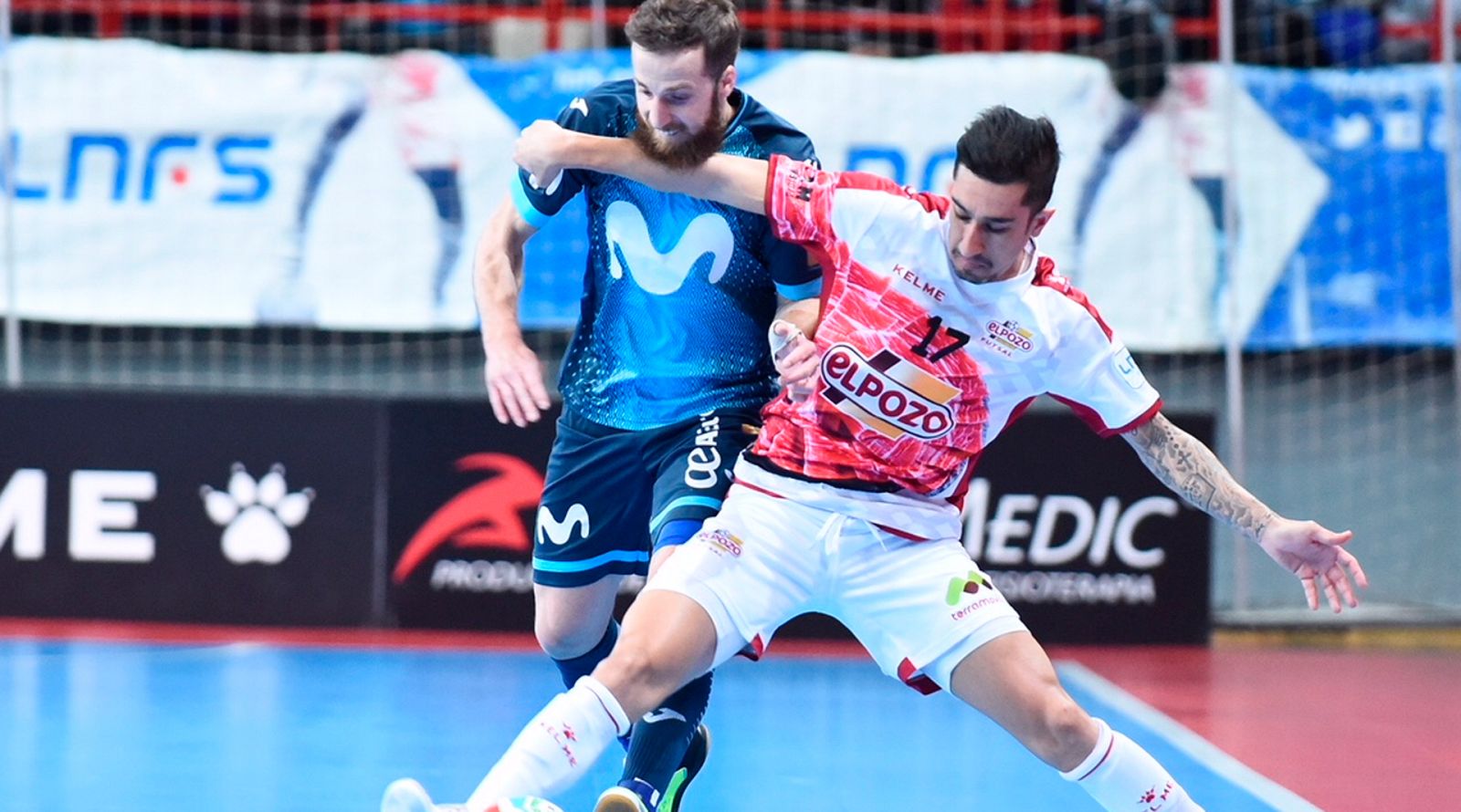 Un gol de Álex encarriló la victoria de ElPozo Murcia en el clásico contra Movistar Inter, que acabó cayendo del lado murciano por un claro 1-3.