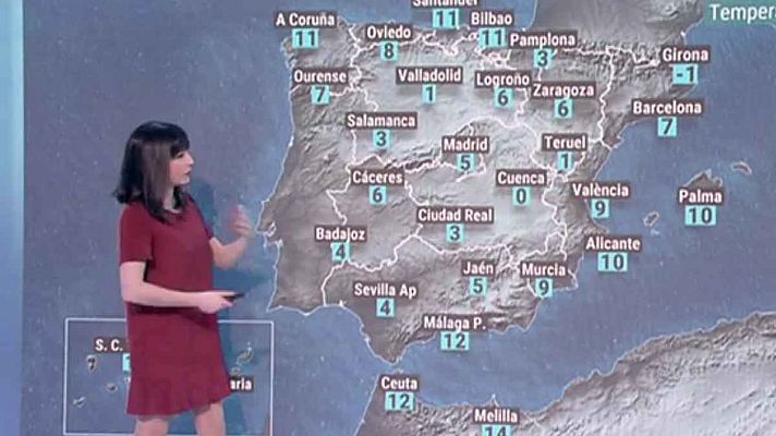 El tiempo - La semana arranca con vientos fuertes en el Cantábrico, Ampurdán y Baleares