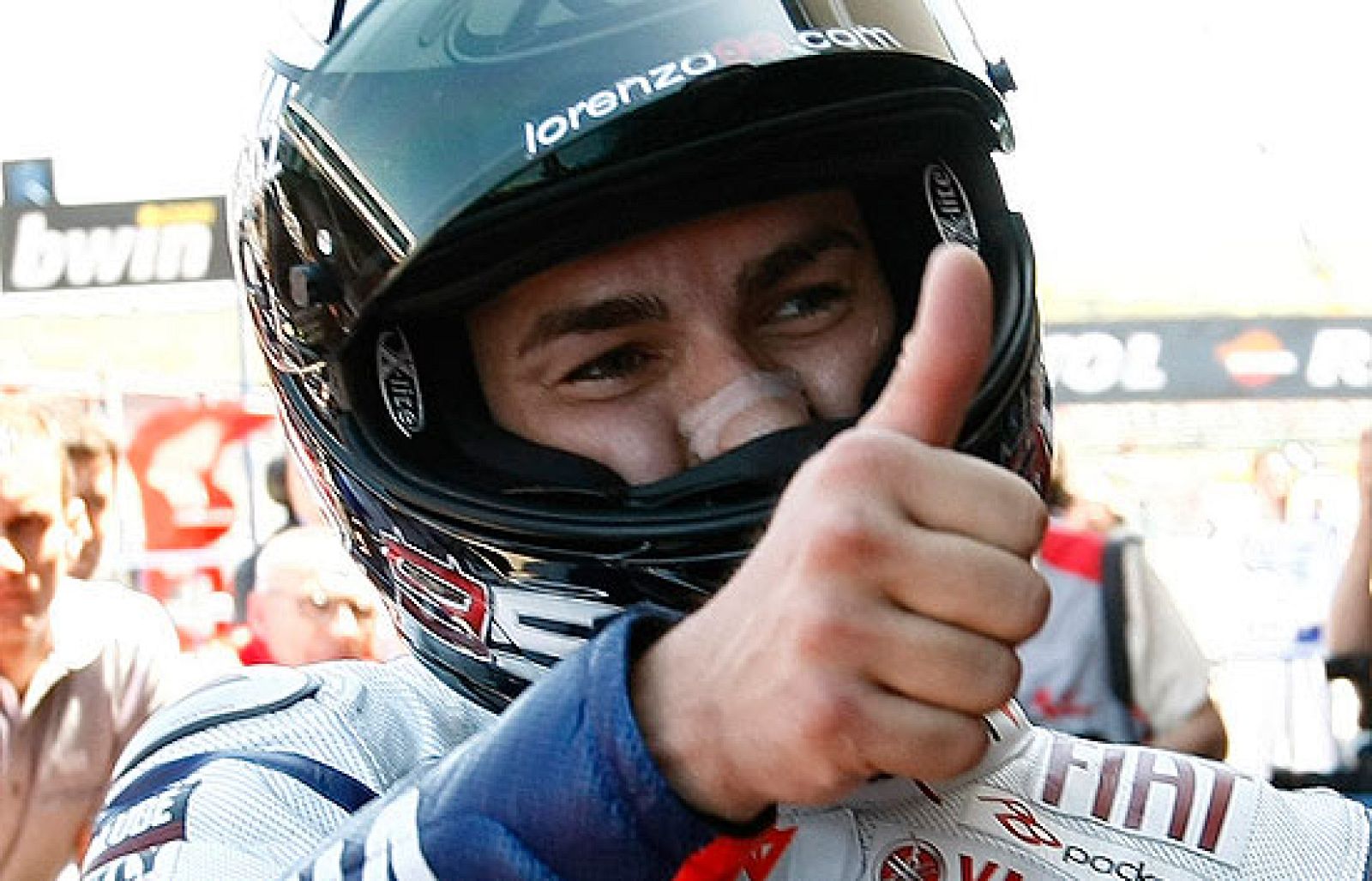 Jorge Lorenzo se ha hecho con la 'pole'en Jerez, por delante de Pedrosa.