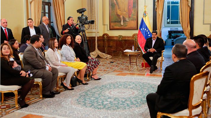 Telediario 1 - EE.UU. sanciona a la compañía venezolana de petróleo