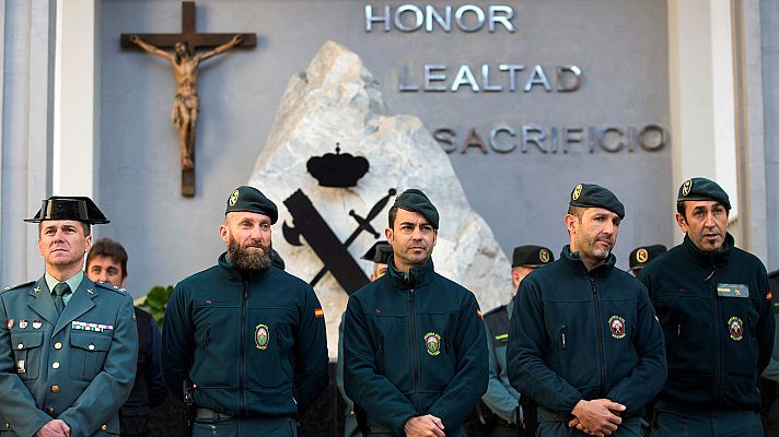 Telediario 1 - La Guardia Civil acabará "en días" la investigación sobre el pozo de Totalán