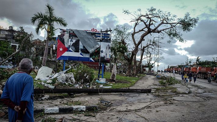 Telediario 1 - El este de La Habana, destrozado por el tornado