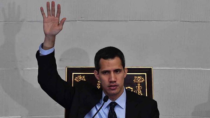 Telediario 1 - El Tribunal Supremo de Venezuela prohíbe a Guaidó salir del país y congela sus cuentas